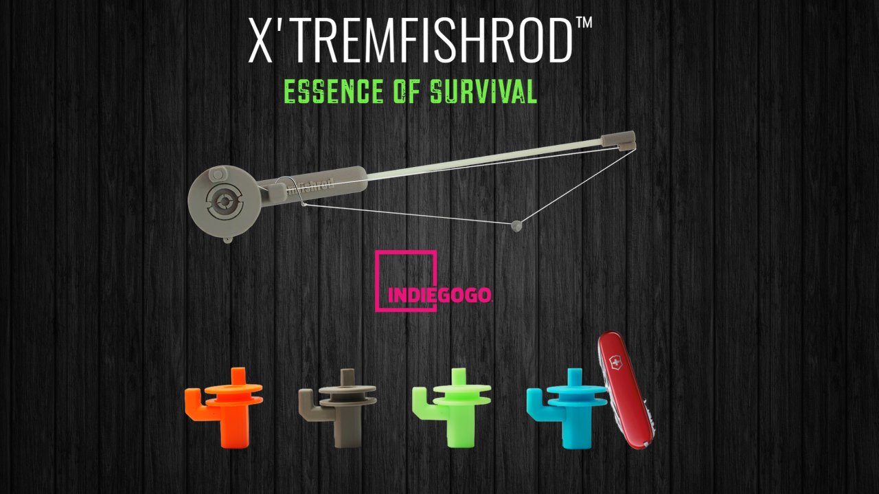 X'TREMFISHROD: The World's Smallest Survival Fishing Rod